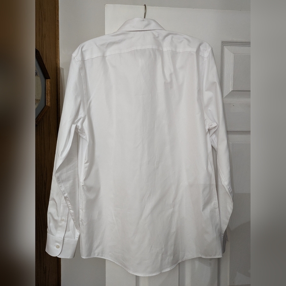 Zara Textured Weave Twill Dress Shirt - Picture 4 of 7